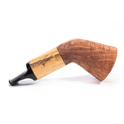 Briar Pipe Manu' Sandblasted Bamboo Horn 2019
