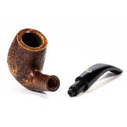 Pipa Barling Marylebone Fossil 1822 Bent Billiard
