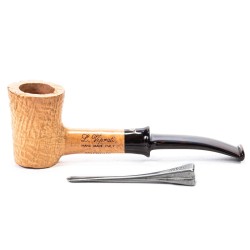 Briar Pipe Luigi Viprati Sandblasted Natural Poker