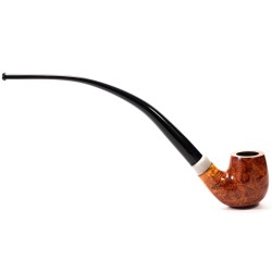 Pipe Aldo Velani Smooth Clear Churchwarden Bent