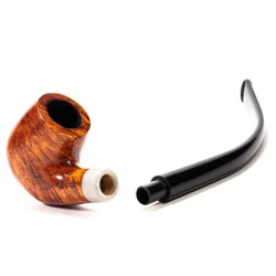 Pipa Aldo Velani Liscia Chiara Churchwarden Bent