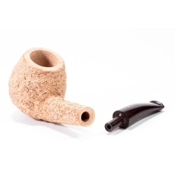 Pipa in Radica Radice Rind 'Pure' E Bent Apple