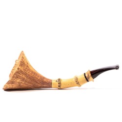 Pipe Manù Sandblasted - Horn