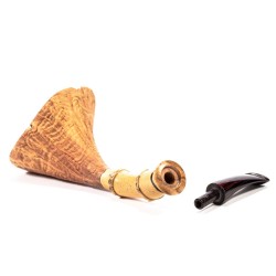 Pipa in Radica Manu' Sabbiata Bamboo Horn 2019
