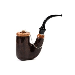Pipa Brebbia OOM PAUL Noce Liscia Hungarian