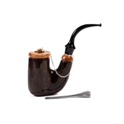 Pipa Brebbia OOM PAUL Noce Liscia Hungarian