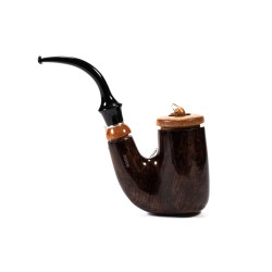 Pipa Brebbia OOM PAUL Noce Liscia Hungarian