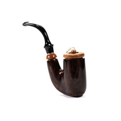 Pipa Brebbia OOM PAUL Noce Liscia Hungarian