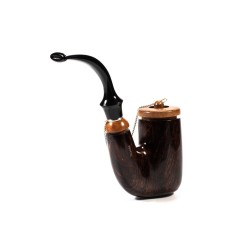 Pipa Brebbia OOM PAUL Noce Liscia Hungarian