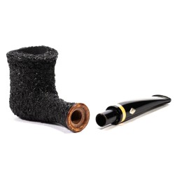 Pipe Brebbia Naif Rusticated Model 7013 Billiard