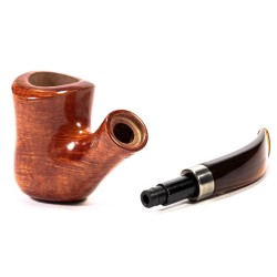 Pipe Brebbia Naif Ambra Model 7069 Bent Billiard