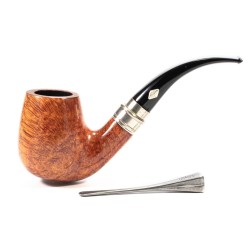 Pipa Brebbia Sterling Ambra Modello 6002 Bent