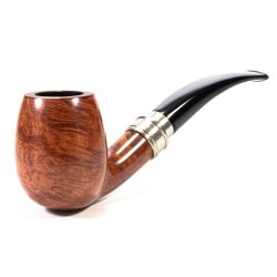 Pipa Brebbia Sterling Ambra Modello 6014 Bent