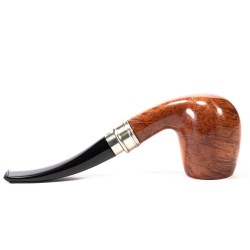 Pipa Brebbia Sterling Ambra Modello 6014 Bent
