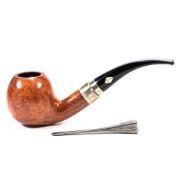 Pipa Brebbia Sterling Ambra Mod. 834 Bent Apple