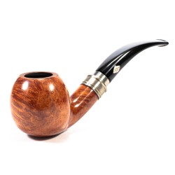 Pipa Brebbia Sterling Ambra Mod. 834 Bent Apple