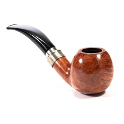 Pipa Brebbia Sterling Ambra Mod. 834 Bent Apple