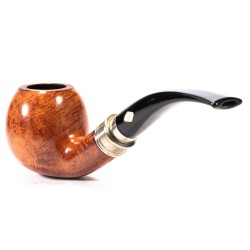 Pipa Brebbia Sterling Ambra Mod. 834 Bent Apple