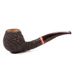 Pipe Brebbia Logo Rust. Mod. 6122 Bent Billiard