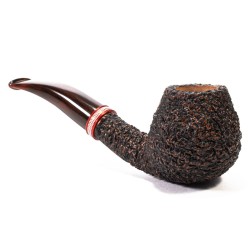 Pipe Brebbia Logo Rust. Mod. 6122 Bent Billiard