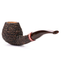 Pipe Brebbia Logo Rust. Mod. 6122 Bent Billiard