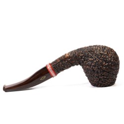Pipe Brebbia Logo Rust. Mod. 6122 Bent Billiard