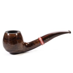 Pipa Brebbia Logo Noce Modello 6122 Bent Apple