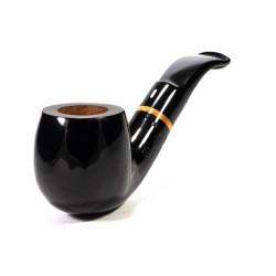 Pipe Castello Perla Nera K Smooth Bent Apple