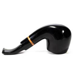 Pipe Castello Perla Nera K Smooth Bent Apple