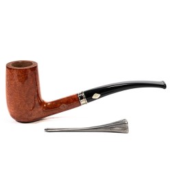 Pipa Brebbia Vintage Ambra Mod. 56 Bent Chimney