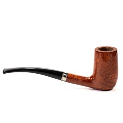 Pipa Brebbia Vintage Ambra Mod. 56 Bent Chimney