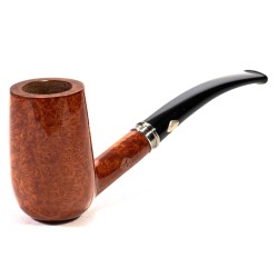 Pipa Brebbia Vintage Ambra Mod. 56 Bent Chimney