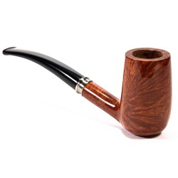 Pipa Brebbia Vintage Ambra Mod. 56 Bent Chimney