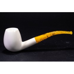 Meerschaum Pipe - Bent