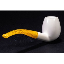 Meerschaum Pipe Lubinski B 217 Bent