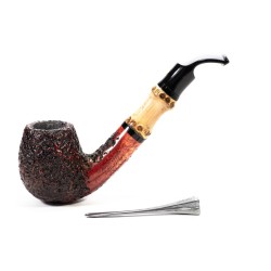 Pipa Mastro Geppetto Rusticata Bamboo Bent