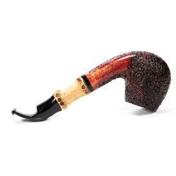Pipa Mastro Geppetto Rusticata Bamboo Bent