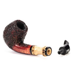 Pipa Mastro Geppetto Rusticata Bamboo Bent