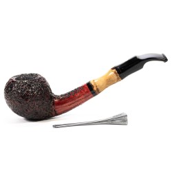 Pipa Mastro Geppetto Rusticata Bamboo Bent Apple