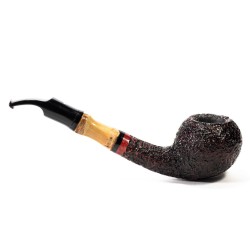 Pipa Mastro Geppetto Rusticata Bamboo Bent Apple