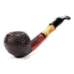 Pipa Mastro Geppetto Rusticata Bamboo Bent Apple