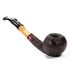 Pipa Mastro Geppetto Rusticata Bamboo Bent Apple