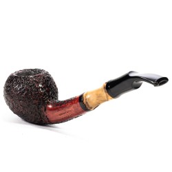Pipe Mastro Geppetto Rusticated Bent Apple
