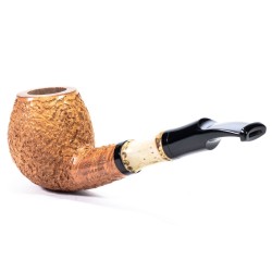 Pipe Mastro Geppetto Rusticated Nat. Bent Apple