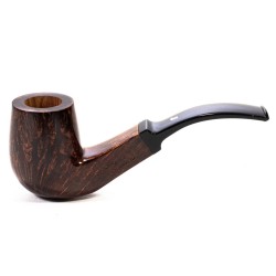 Briar Pipe Ser Jacopo Smooth L1 Bent Billiard