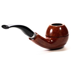 Pipa Brebbia 75° Anniversario Noce Bent Apple