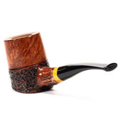 Pipa in Radica Santambrogio Rusticata Cherrywood