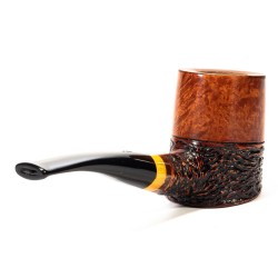 Pipa in Radica Santambrogio Rusticata Cherrywood
