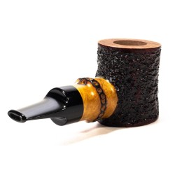 Briar Pipe Radice Rind Reverse Rusticated Pot