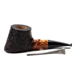 Pipa in Radica Radice Silk Cut Sabbiata Pot
